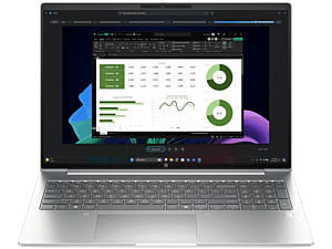 HP ProBook 4 G1i 16 inch Notebook AI PC, Silver - 16-inch - Pike silver (BQ4Q8PT)