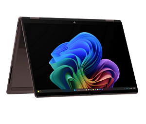 HP OmniBook X Flip 2-in-1 14 inch Laptop Next Gen AI  14-kc0048AU, Brown - 14" - Deep espresso aluminum (D78FKPA)