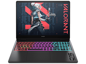HP OMEN MAX 16 inch Gaming Laptop 16-ah0220TX, Black - 16-inch - Shadow black aluminum in cover and base, light bar, RGB in keyboard frame, black chrome logo (C81QVPA)