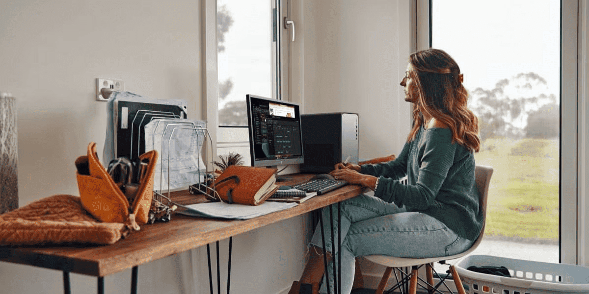 HP OmniDesk Desktop AI PC with Intel AI Boost for Daily Productivity