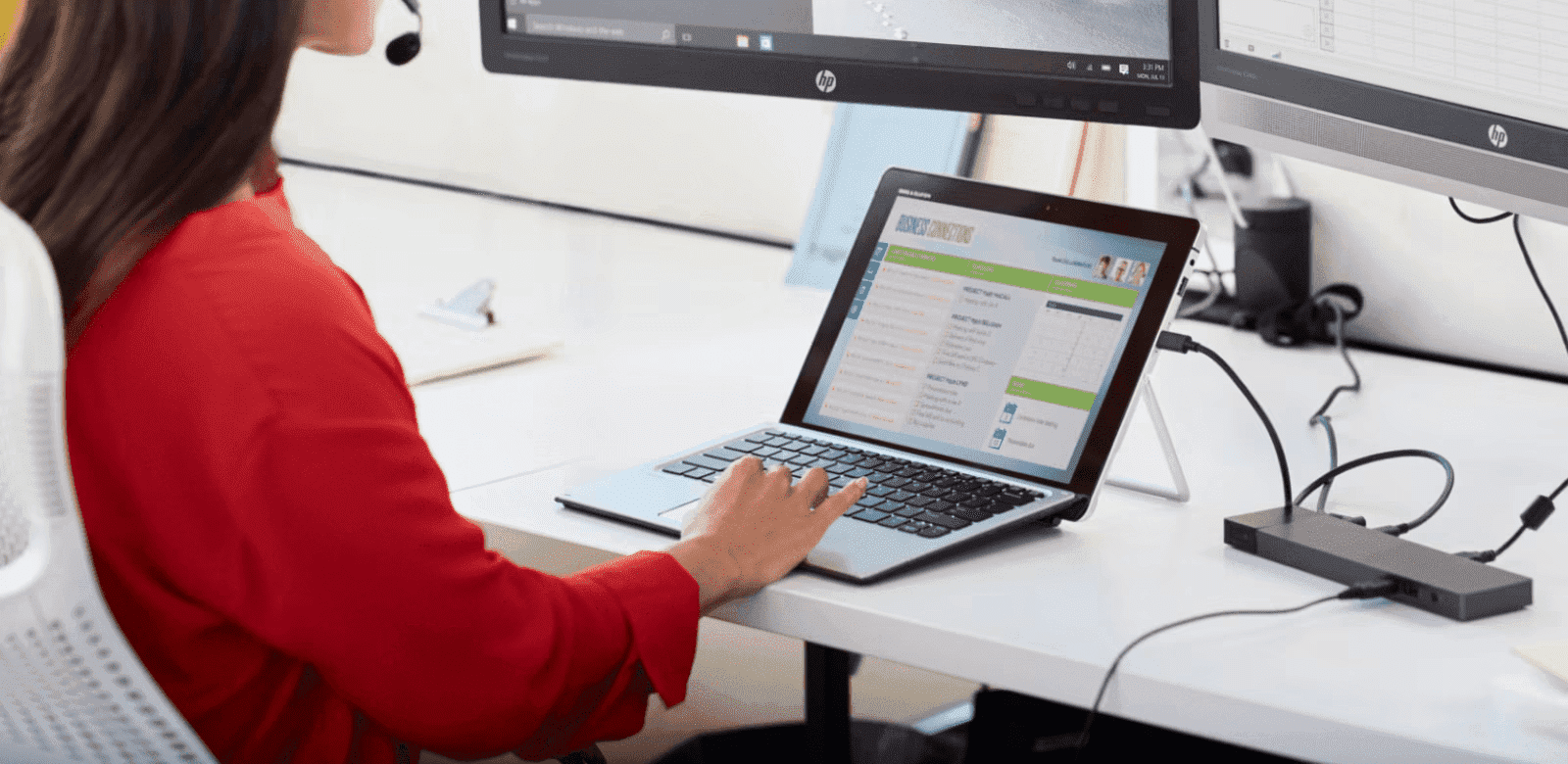 HP USB-C accessories for modern workspaces