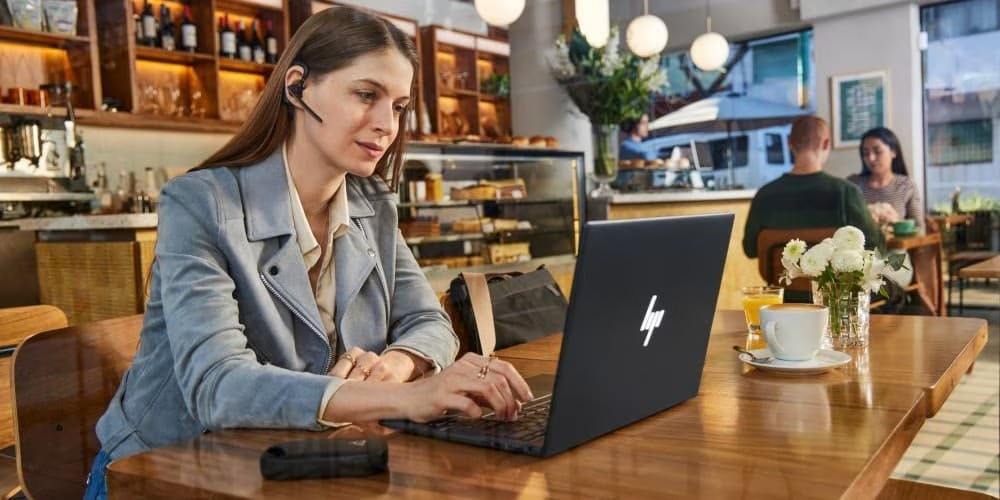 HP Laptop with Biometric Security