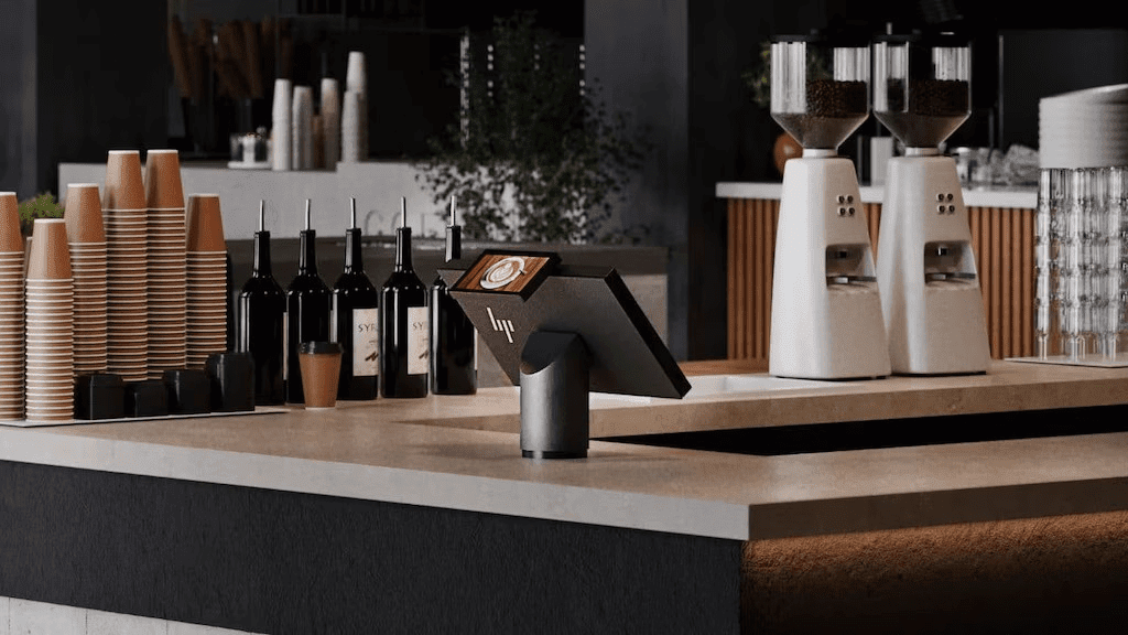 HP smart kiosk payment terminal 