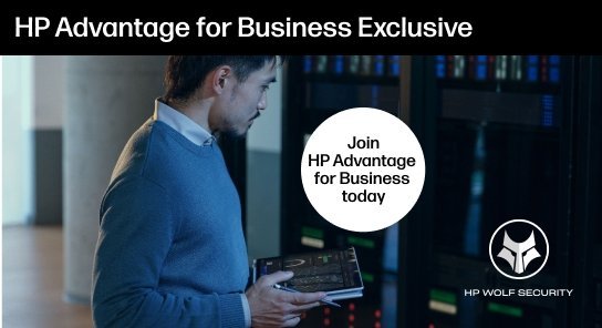 Add $1 for 1 year of HP Wolf Pro Security worth $60