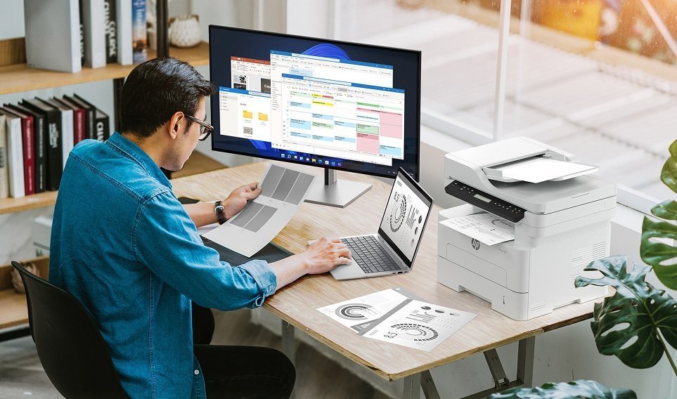 The HP Connected workspace