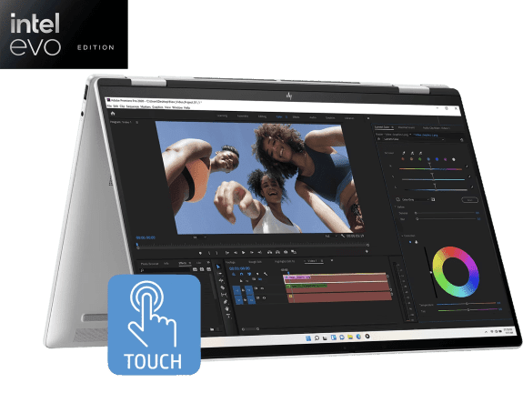 HP Envy x360 16 inch 2-in-1 Laptop 16-ac0012TU, Silver