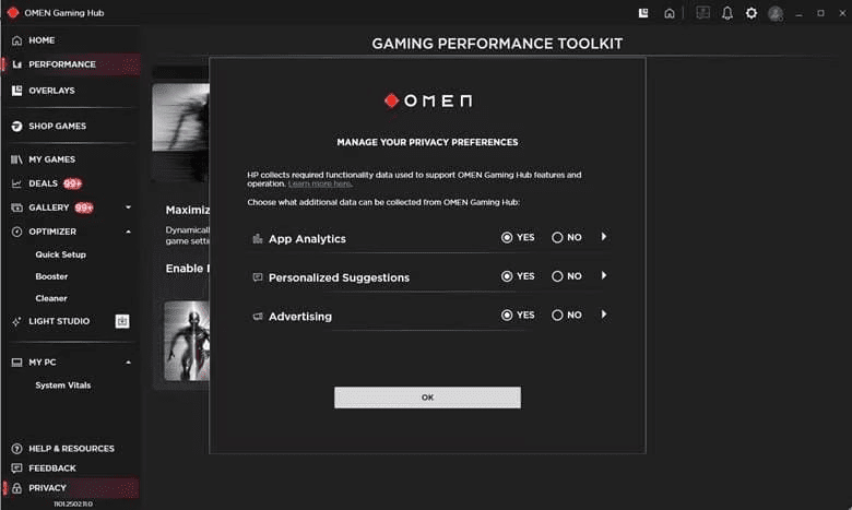 Omen Gaming Hub
