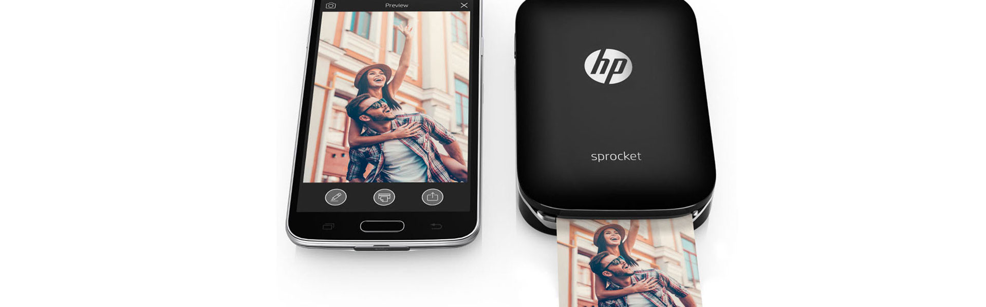 Print from your smart device to your Sprocket printer